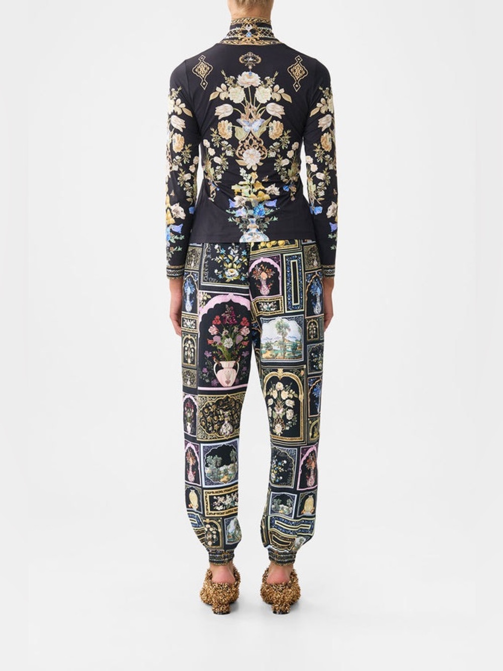 Camilla set small jogger pants med jersey top - Picture 7 of 10